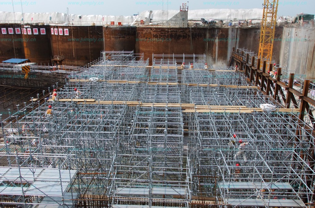 盤扣腳手架為什么在建筑之中如此盛行？